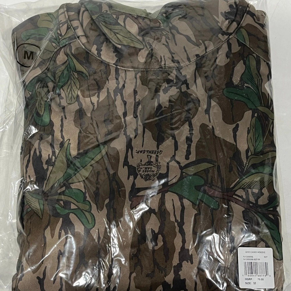 NEW W/ TAGS!! Nomad Greenleaf Camo Utility Hoodie - Men's Sweatshirt - Size M - Picture 9 of 10